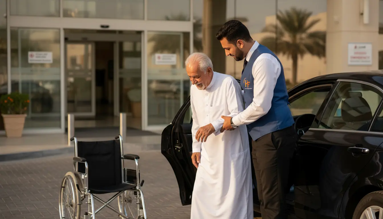 Valet parking for hospitals